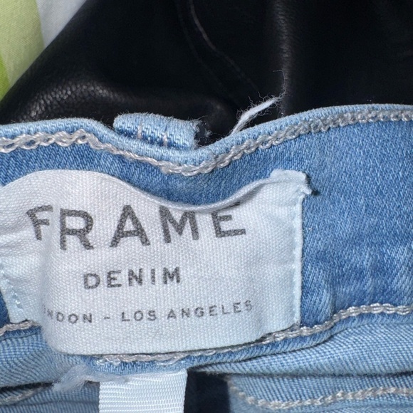 Frame Le High Skinny Lightwash Size 27 - Picture 5 of 6